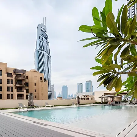 The Burj Khalifa Suite Luxury 2-Bed In Burj Royale Dubai Exterior photo