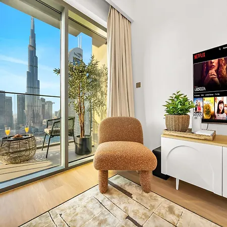 The Burj Khalifa Suite Luxury 2-Bed In Burj Royale Dubai Exterior photo